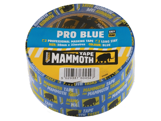 Everbuild Pro Blue Masking Tape 50mm X 33m 2pro50