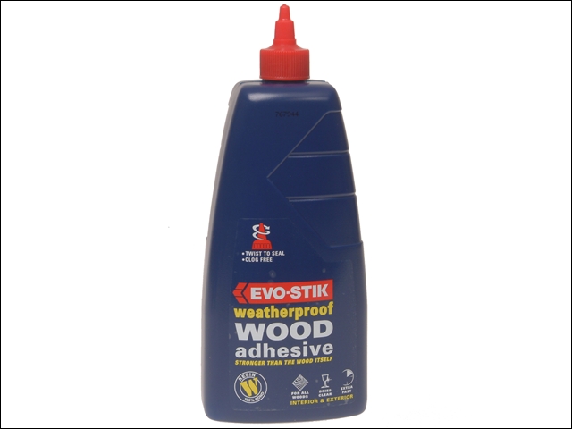 Evo Stik Wood Adhesive Weatherproof - 1litre 717916