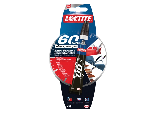 Loctite 60 Second All-purpose Glue 20g Loc60sapg