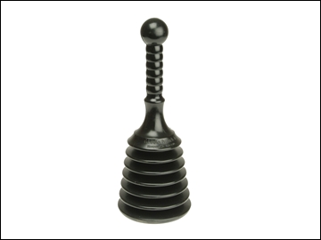 Monument 1460y One Piece Handy Plunger - Black 100mm Mon1460
