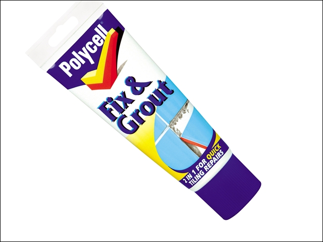 Polycell Fix N Grout Tube 330gm Polycell Fix N Grout Tube 330gm