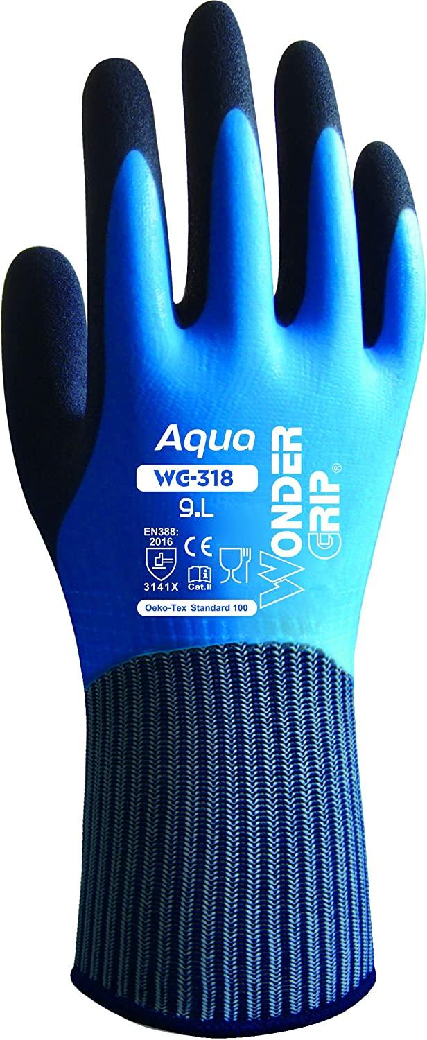 Wonder Grip Aqua Gloves Large (size 9) WG318091 Wonder Grip Aqua Gloves Large (size 9) WG318091